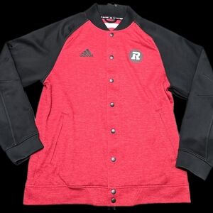 Adidas Ottawa Redblacks CFL Snap Button Jacket – Climawarm – Men’s Medium